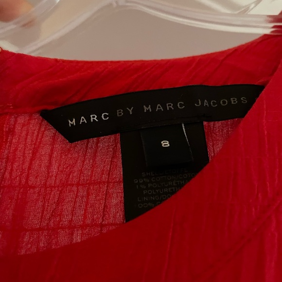 MARC BY MARC JACOBS 'Aliyah' Crinkle Cotton Dress - Picture 5 of 6